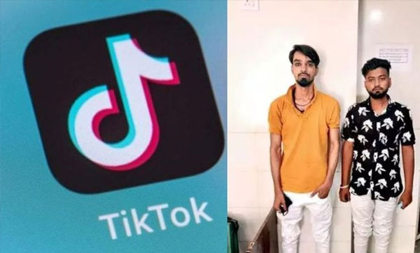 inside police station taking tiktok video two men got arrested 
