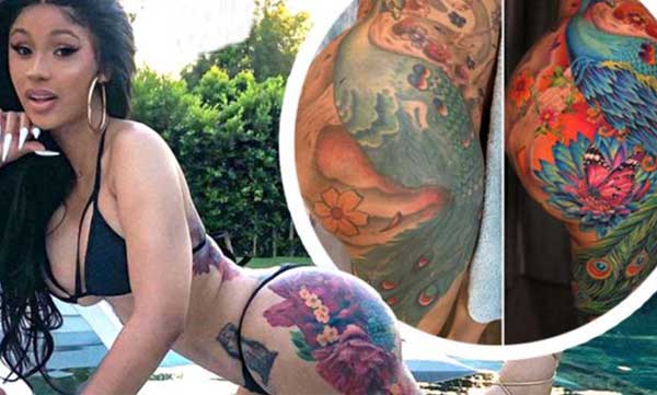 about american singer's tatoo  pain