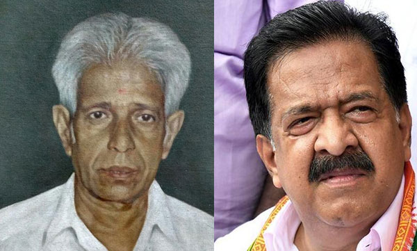 Facebook post of Ramesh Chennithala 