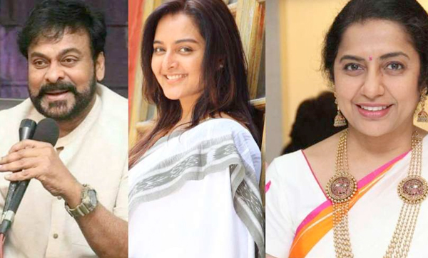 reports say that suhasini maniratnam to join lucifer telugu remake chiranjeevi