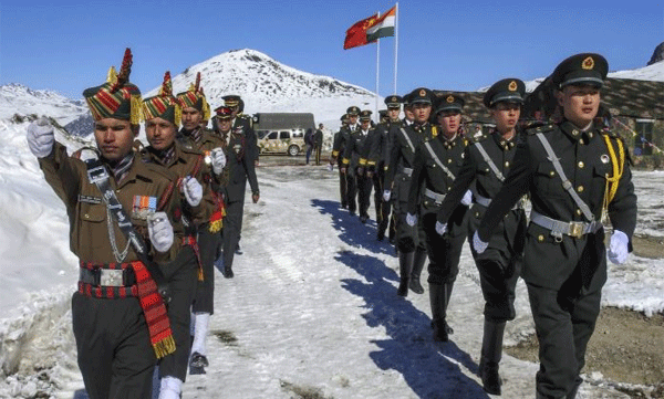 india china boarder issue , countries giving martial arts training
