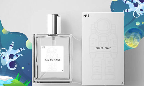 perfume smelled like space