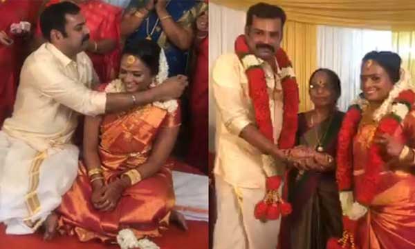 searial actor pradeep chandran marriage