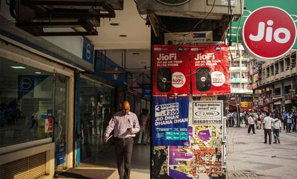 reliance jio and google new android base operating system 