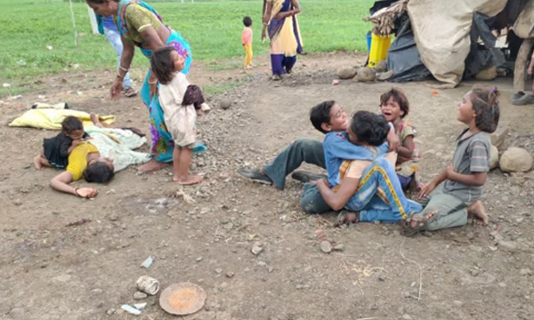 ‘I begged them not to destroy the crop… nothing to feed my kids’