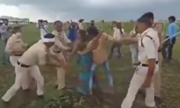 ‘I begged them not to destroy the crop… nothing to feed my kids’