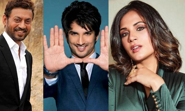 richa chada blog about death of shushant sing and irfhan khan  