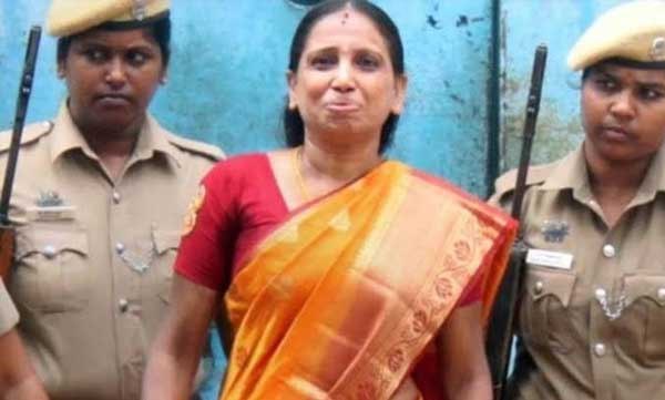 Rajiv Gandhi assassination case life convict Nalini attempted suicide in Vellore prison
