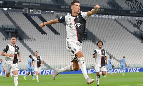 Cristiano Ronaldo became the first player to score 50 goals in Serie A, La Liga and the Premier League