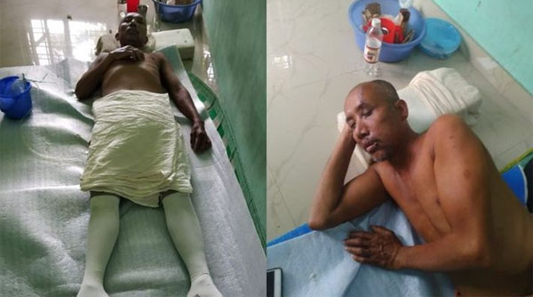 Migrant labor sent to Asam in ambulance