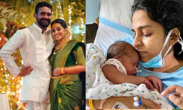 sidharth bharathan becomes father