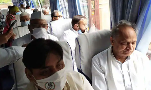 Ashok Gehlot Gives List Of 102 MLAs To Governor