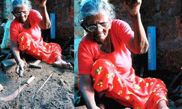 തീയില്‍ കുരുത്തതാണ്...; ജാനകിയമ്മ എണ്‍പതിലും തുടരുന്നു ആല ജീവിതം