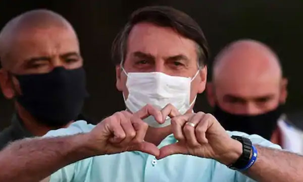 Brazil President Jair Bolsonaro Says His Fourth Coronavirus Test Has Shown Negative Result