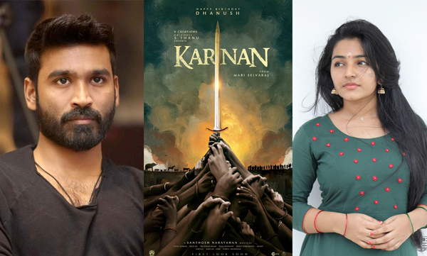 dhanush movie karnan title poster released 