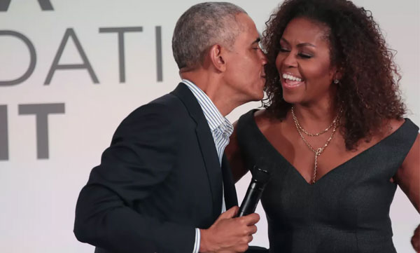 Michel Obama about love with Obama