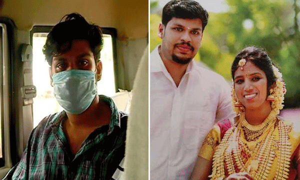 uthra murder case, dummy trial video created by crime branch investigation team 