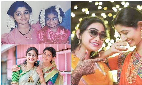 Actress Divya Unni shares photo of sister Vidya Unni