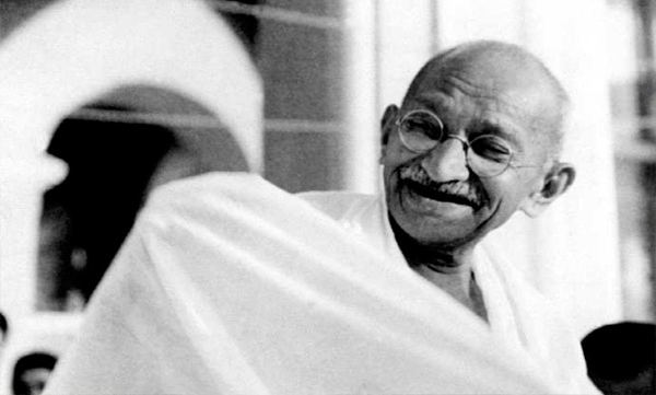 gandhi's coin in Britain 