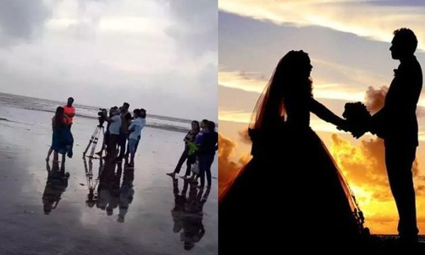 pre wedding photoshoot covid violation police case 