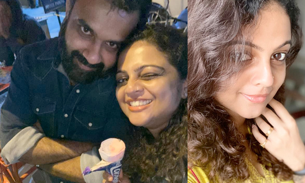  Aswathy Sreekanth wishes wedding aniversary