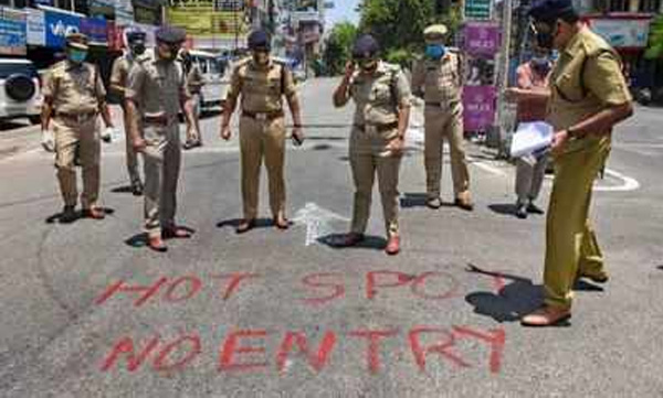 ten new hotspot in kerala