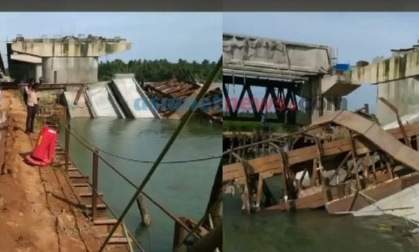 mahi and thalassery bypass bridge collapsed 