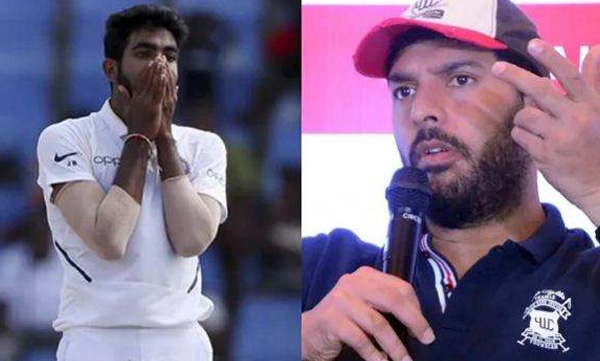 yuvraj sing to jasprit bumrah 