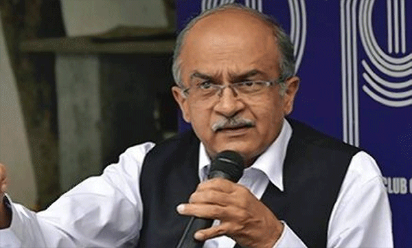 prasanth bhooshan fined rupees 1