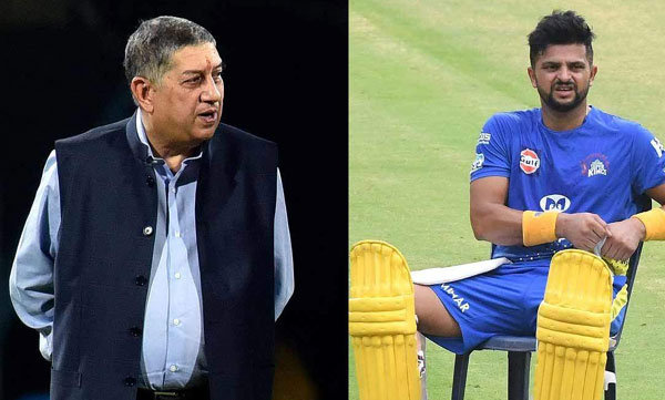 I treat Raina like a son but don't own him; can't decide on his comeback: Srinivasan