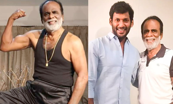 82 വയസ്സ്, കോവിഡ് വിമുക്തൻ: വിശാലിന്റെ പിതാവിന്റെ ഫിറ്റ്നസ് രഹസ്യം