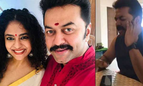 poornima indrajith shared indrajith's video