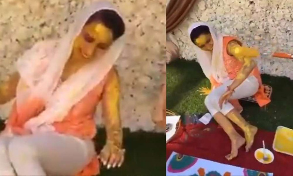 halidi function with social distancing video viral