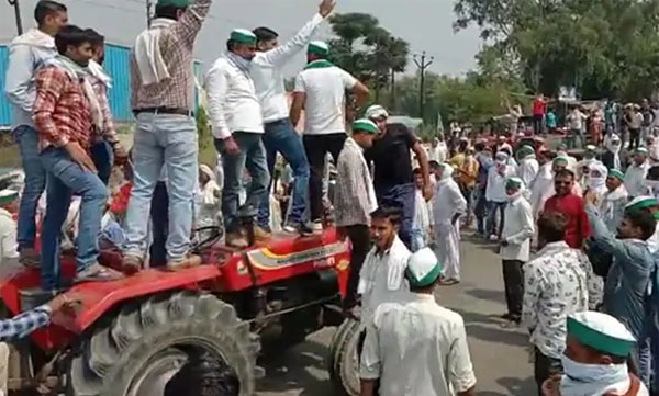 Agitation against farm bill