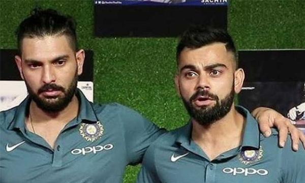 yuvraj sing and virat kohli on up murder case 