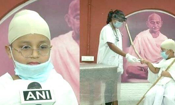 gandhi jayanti covid awareness 