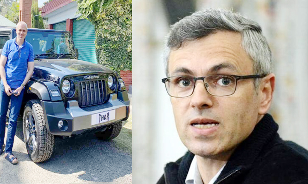 jammu-kashmir-former-chief-minister-omar-abdullah-praise-mahindra-thar-