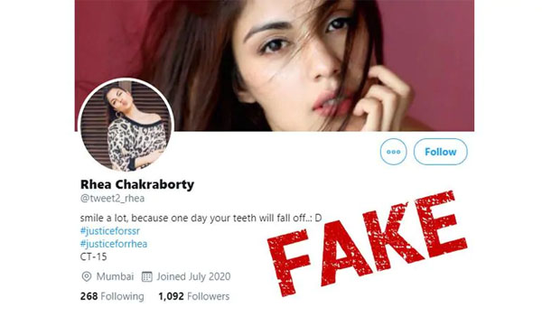 Fact Check: Whether Rhea Chakraborty tweet after getting bail