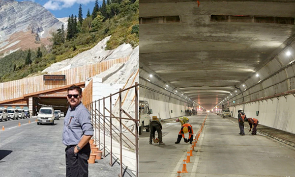 priyadarshan visited atal tunnel 