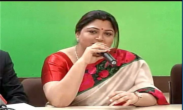 Khushbu Sundar dropped as AICC spokesperson with immediate effect: Congress