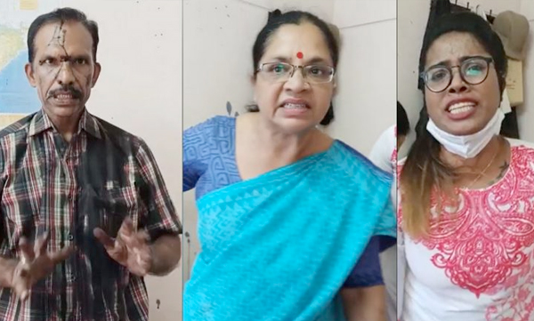 letter to cm pinarayi vijayan in vijay p nair bhagyalakshmi issue