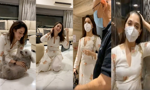 actress tamanna bhatia recovered from covid 19