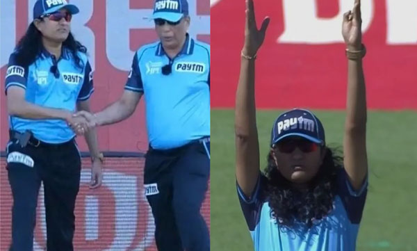 Umpire Paschim Pathak's 'Rockstar' Hairstyle Has Twitter on Overdrive