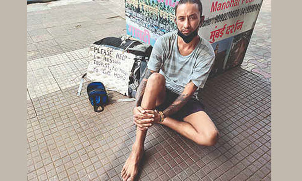 Trapped in India: Russian tourist begging to go back!