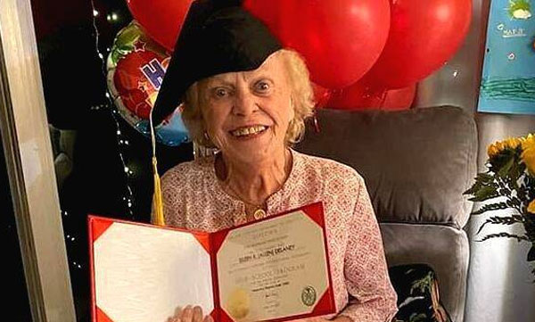 grand mother achieves high school diploma 