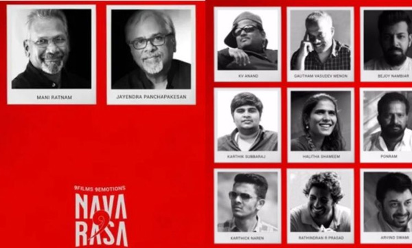 nine directors with nine films tamil navaras netflix 