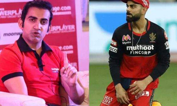 goutham gambir against virat kohli