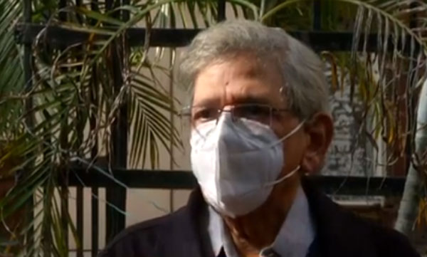 govt is being reconsidering kerala police act section 118A ; yechuri