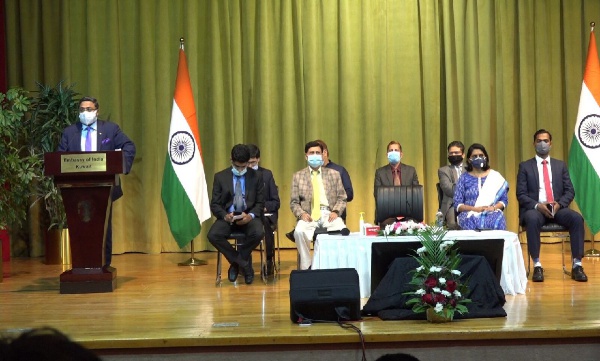 Special counter in embassy for apology