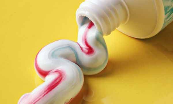 tooth paste for burning